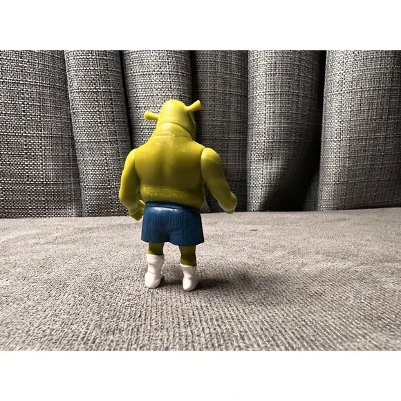 VTG Shrek 2 Figure Boxer Shorts 3 Inch Hasbro Posable Toy 2003 - Picture 3 of 6